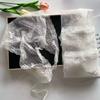 Fashion White Woven Floral Lace Hair Scarf Wraps Breathable Sweet Triangle Headscarf Retro Hair Band Photo