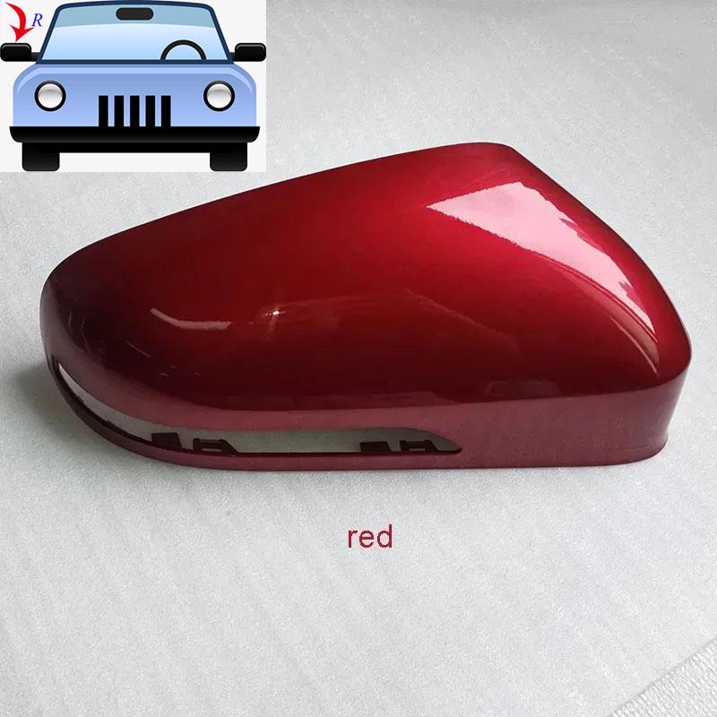 Protective Cover Door Mirror Shell For Chery Tiggo 7 Tiggo 8 X5 2017- Car Rearview Accessories Replace Pearl White