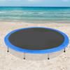 15FT Blue PVC Trampoline Safety Pad, Round Replacement Edge Cover for Springs Protection, Durable 4.5 Meter Outdoor Jump Mat