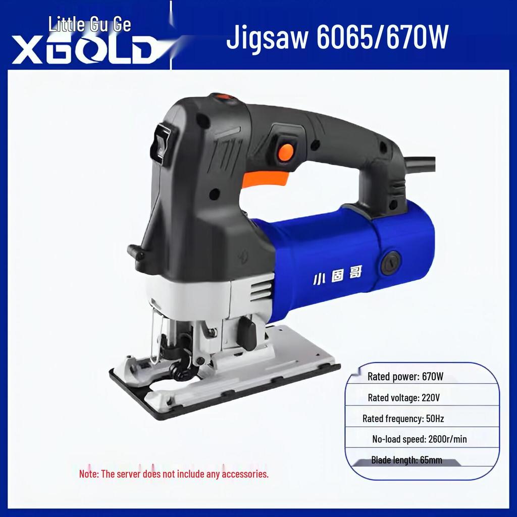 XGOLD High Power Handheld Electric Jigsaw for Woodworking - Compact Benchtop Saw