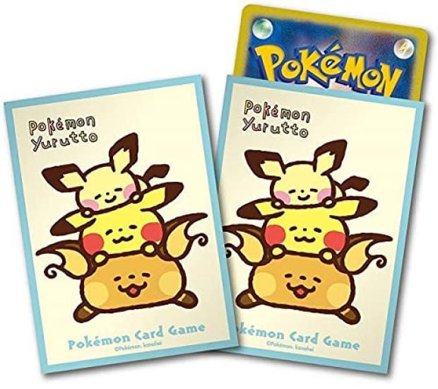 

Pokemon Center Original Pokemon Card Game Deck Shield Pokemon Yurutto Lying Down