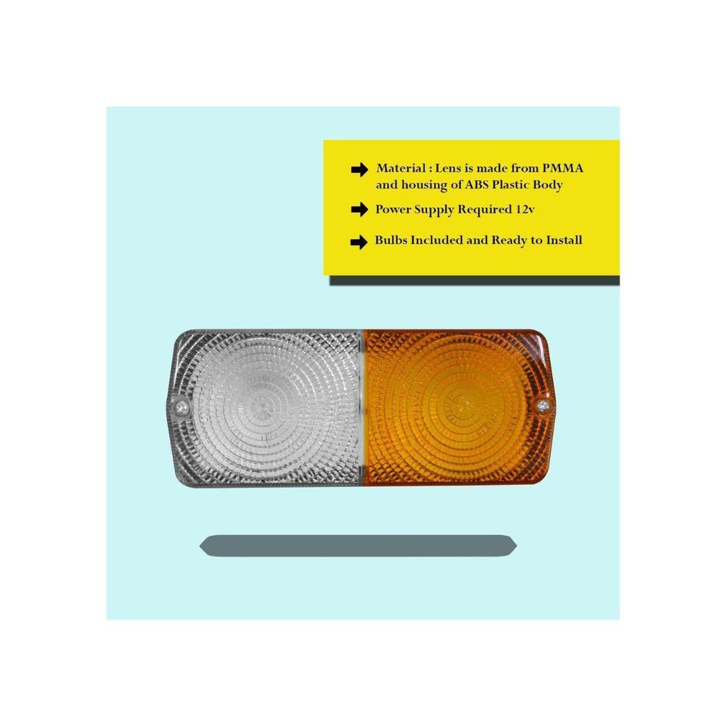 12V Superhelle LED Blinker vorne Parkleuchten Ersatz für Massey Ferguson Traktor 230 240 250 265 275 290