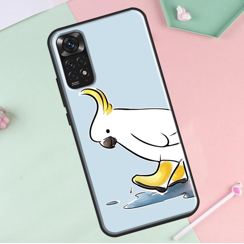 parrot bird For Redmi Note 12 Pro Plus Cover For Redmi Note 10 8 9 11 Pro 12S 11S 10S 9S 9C 10C 12C Case