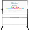 Deli Double-Sided Mobile Whiteboard