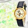 Used [New Battery] SEIKO ALBA Ladies Watch Minnie Mouse Disney Gold V611-0550 941060 New Belt