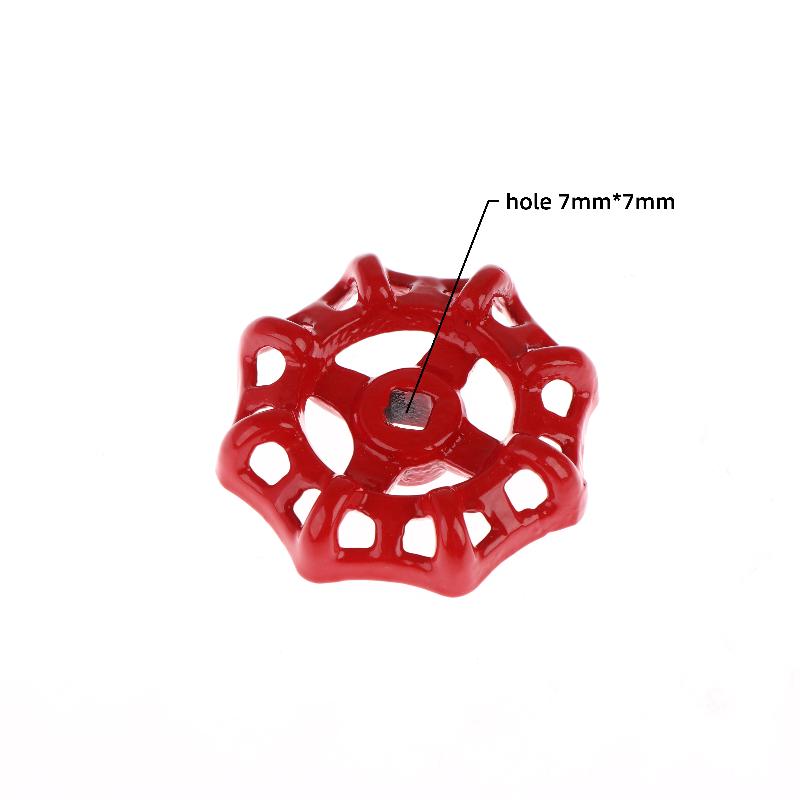 Inner Hole 5/6/7/8/9mm Cast Iron Valve Handle Gate Valve Ball Valve Hand Wheel Shutoff Value Water Pipe Fittings