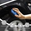 2 PCS Tire Waxing Applicator Pad, Easy Grip Hex Logic Tire Shine Dressing Applicator Sponge, Universal Automotive Tire Polishing Sponge Pads,