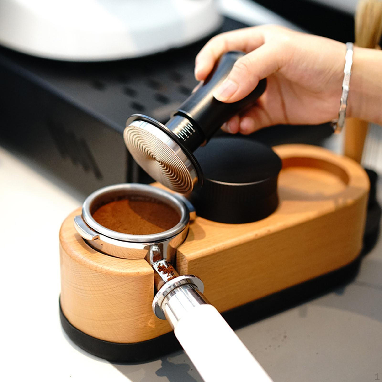 

Barista s Choice Espresso Tamp Station - Premium Coffee Tamper Holder for Distributor and 58mm