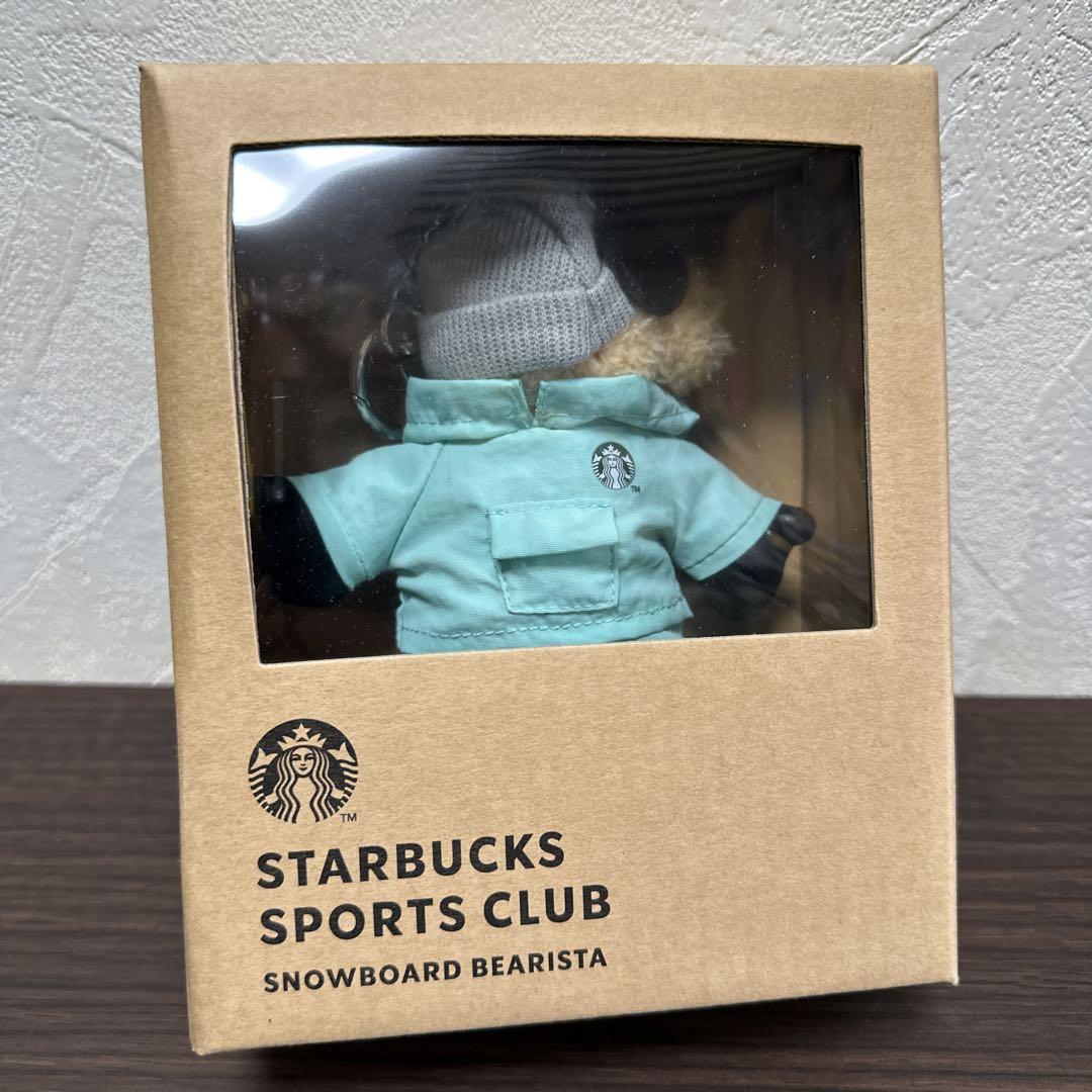 

[Б/У] Эксклюзивный для Starbucks Korea Спортивный клуб Bearista Сноуборд