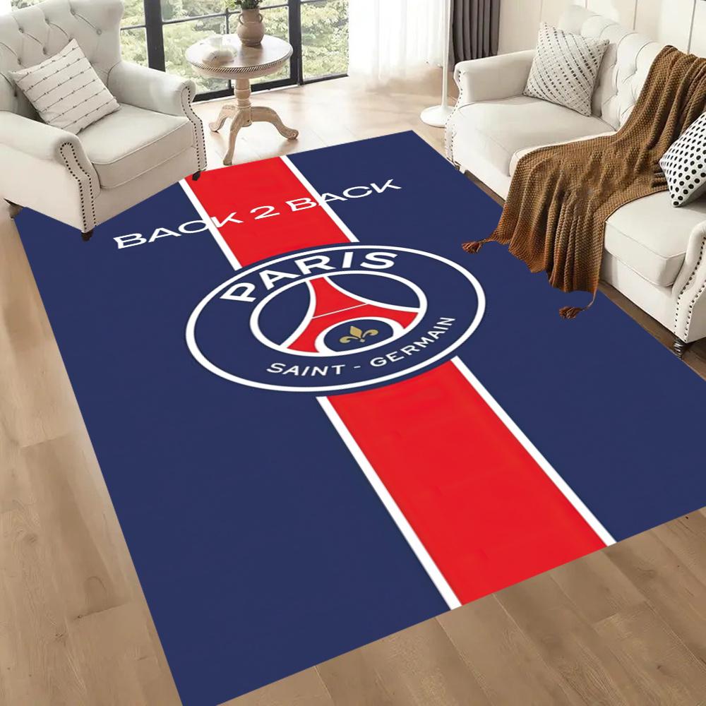 Paris Saint Germain Floor Mat Design For Entryway Dormitory Bedrooms Playrooms Antislip Carpet Anime Office Decor Birthdaychristmas Gift