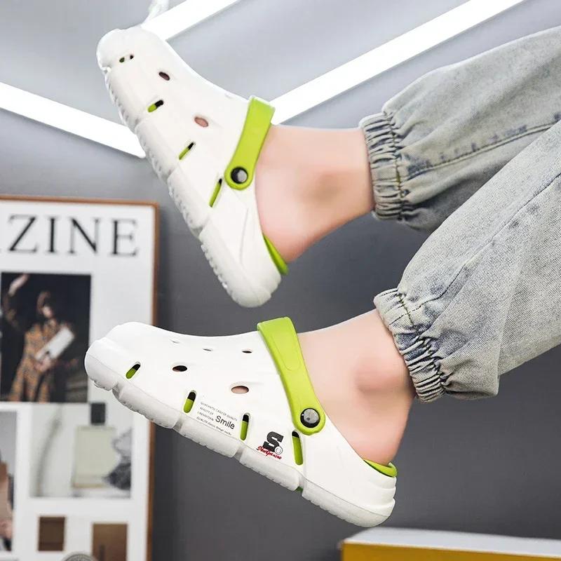 2024 водонепроницаемая нескользящая обувь для повара для мужчин — фото 5