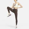 Nike Swoosh Logo Strength Support Quick-Dry Sports Bra Women underwear Coconut-Milk FB4081-113
