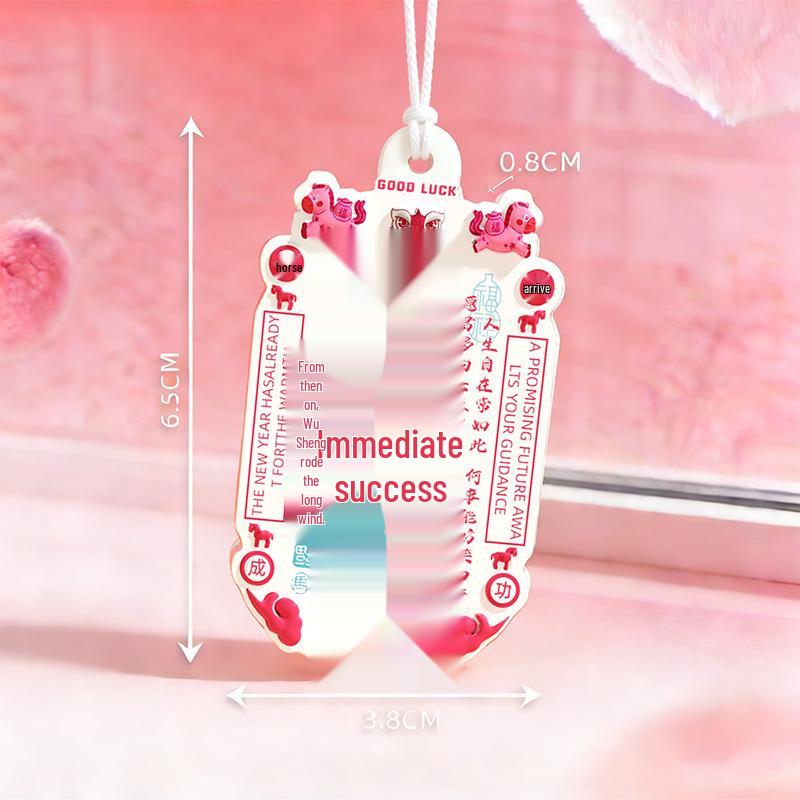 Chinese Style Gypsum Aroma Pendant: Flameless Car/Home Magnet & Souvenir Gift