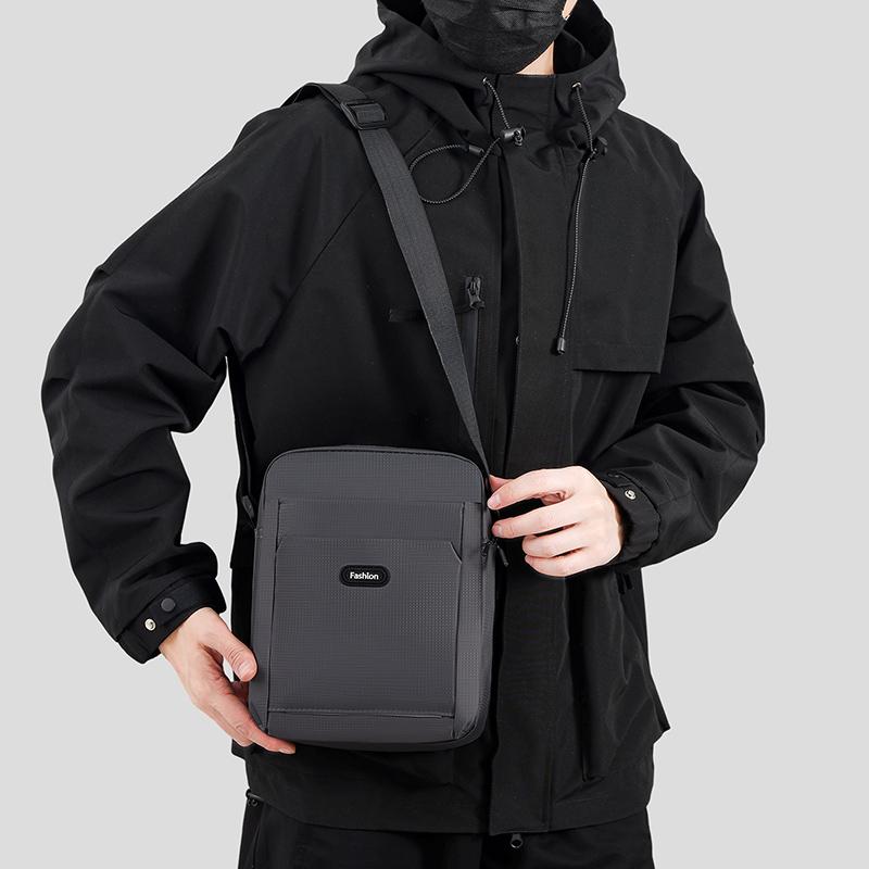 Herren Business Casual Umhängetasche - Einfache Oxford Schulter-Sling für Pendler & Outdoor-Einsatz