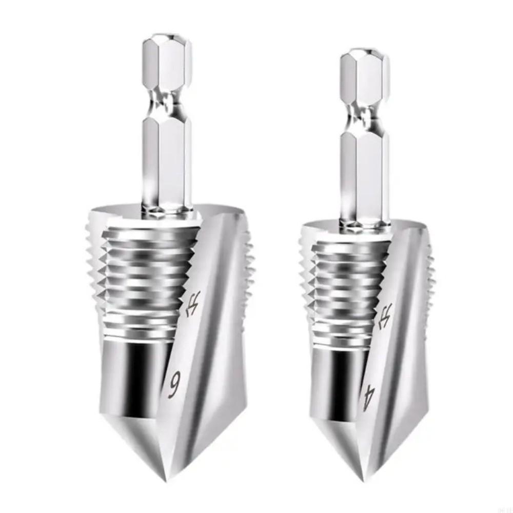 Drilling Tools Electric Drill Opener 4/6 Points Hexagonal Pipe Opener  Quick Thread Cutting