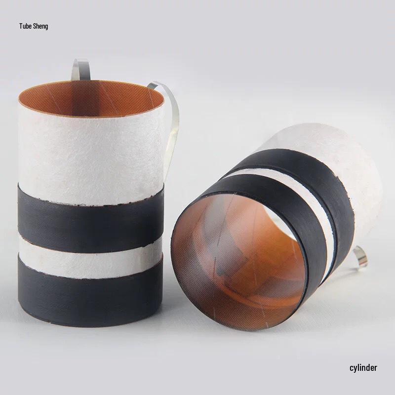 75.5mm Bass Voice Coil, 51.0 Fiberglass Double Layer Wound Coil, 51 Core Speaker Repair Parts