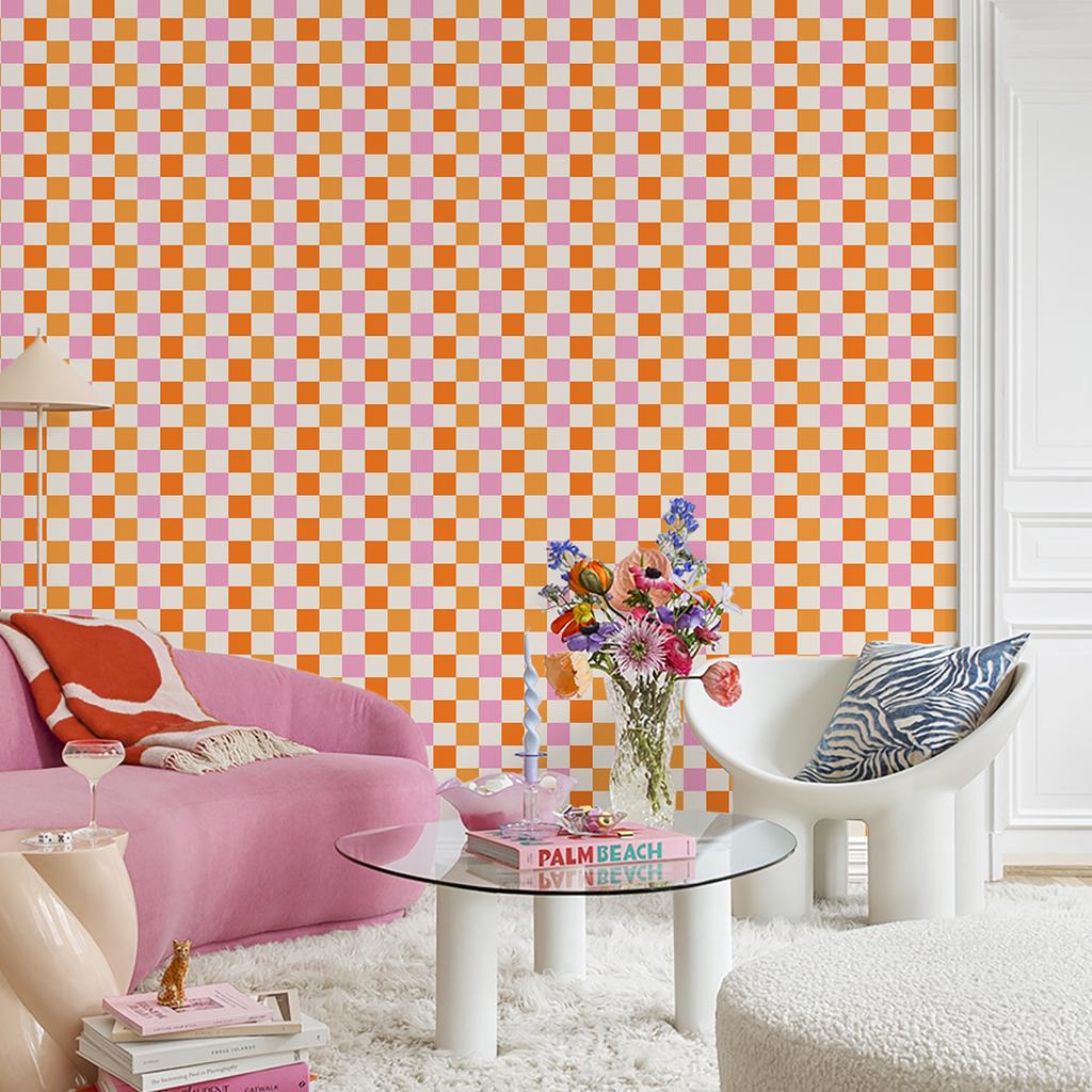 Karierte, selbstklebende Tapete zum Abziehen und Aufkleben, Heimdekoration, Schwarz-Weiß-Tapete, Schrank-, Regal- und Schubladeneinlagen