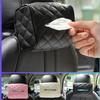PU Leather Tissue Box Napkin Holder Auto Paper Cover Organizer Towel Holder for Bathroom Car Room Car-styling