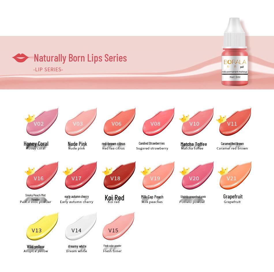 Creme para Tatuagem de Sobrancelhas, Delineador e Lábios com Ingredientes Vegetais Alemães para Mulheres – Fácil de Aplicar, Linha de Beleza Profissional