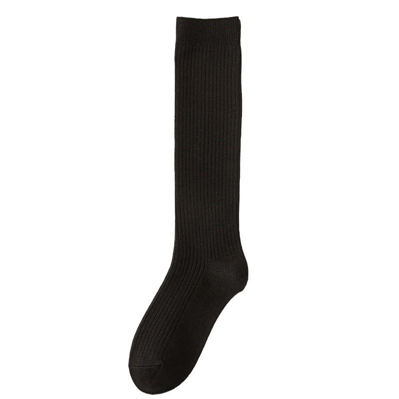Women's Over-the-Knee Wool Socks with Velvet Lining: Thick, Warm, and Slimming for Fall and Winter