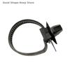 10/20/100PCS Car Nylon Black Cable Ties Push Mount Wire Harness Fastener Cable Clamp Clips Ties Management Car Wire Organizers