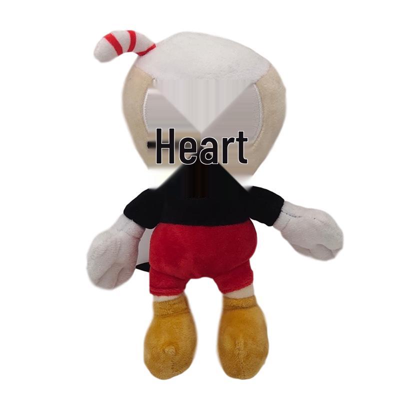 New Cuphead & Mugman Plush Toy Adventure Game Doll - In Stock