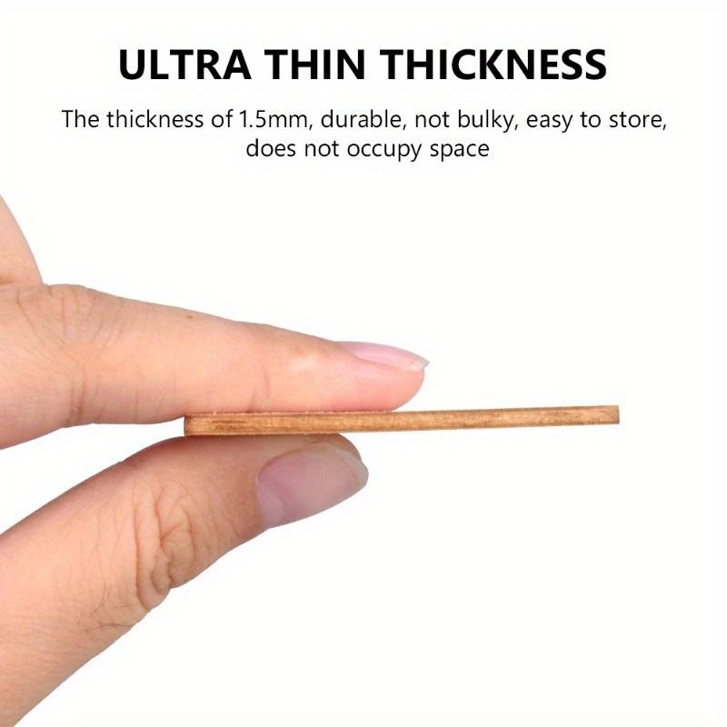 300Pcs 3/4/5cm Round Pack Wooden 2cm 3cm 4cm 5cm Circles Natural Discs Blank Signs Crafts Wedding Party Gift Label Hang Tag Cards