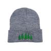 Autumn And Winter Warm Pine Tree Embroidery Pullover Hat Embroidery Knitted Hat Pullover Hat Hip Hop Wool Hat