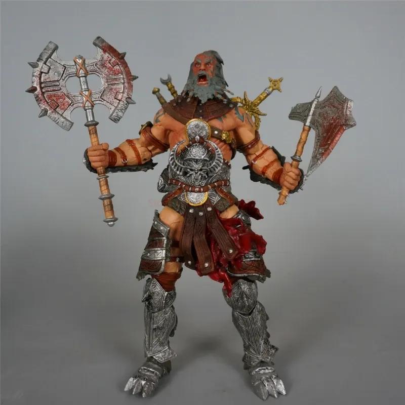 Spiel Diablo 3 Anime Figur Barbar Vier Reiter Tischmodell Puppen Figurinen Klassische Actionfiguren Dekoration Erwachsenenspielzeug