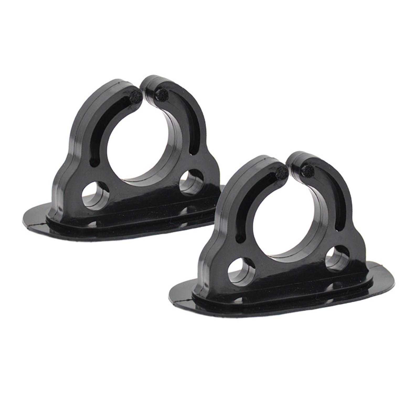 

2 шт. полезные высокопрочные легкие зажимы для весла, фиксирующие пряжки для доски для серфинга, аксессуары для водных видов спорта 2pcs