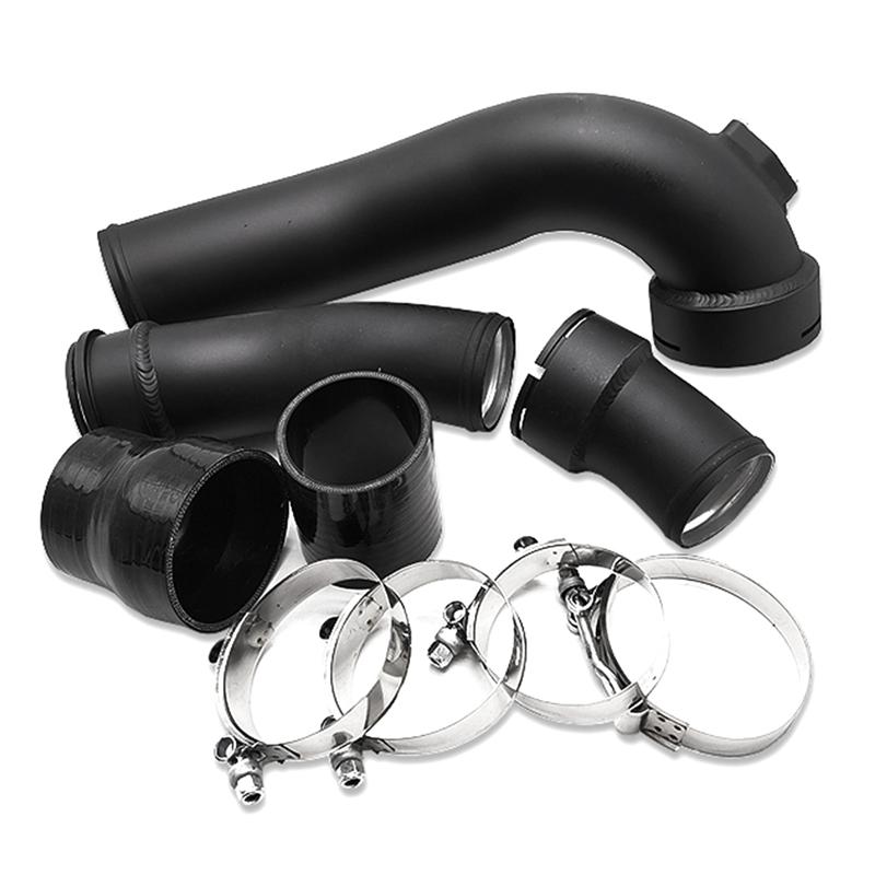 A77Q-Turbo Charge Pipe Boost Pipe Cooling Kit For BMW N55 535I 640I F10 F12 F13 чёрный