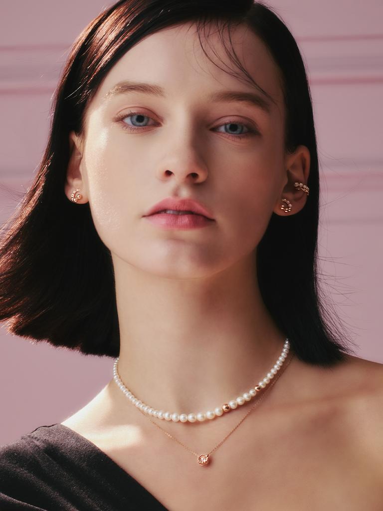 Rosemont 14K Freshwater Pearl Necklace Crescendo Rl0212