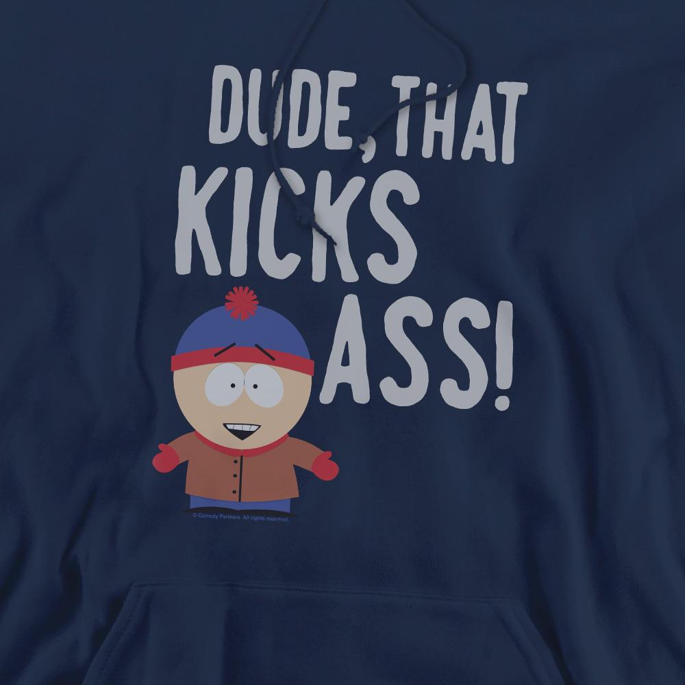 South Park Mens Stan Kicks Ass Hoodie