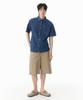 NOT ONLY FOR TODAY Denim Pocket Short Sleeve Shirt [Medium Indigo]