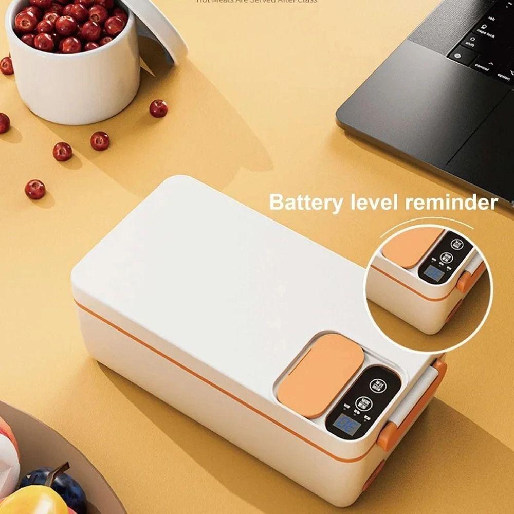 Large Capacity Electric Lunch Box Rater-free Portable Insulated Lunchbox Food Warmer  Student