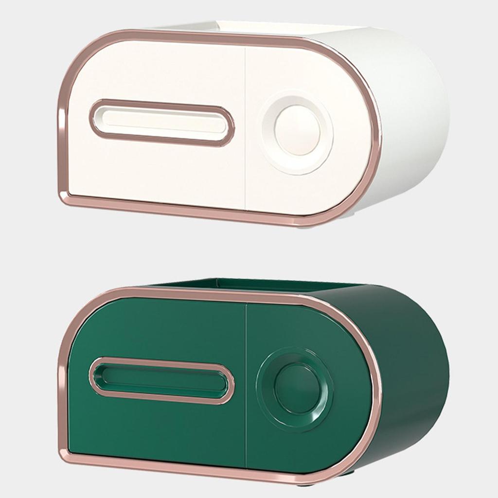 Tissue Box Napkin Holder Case Pumping Paper Decoration for Restaurant