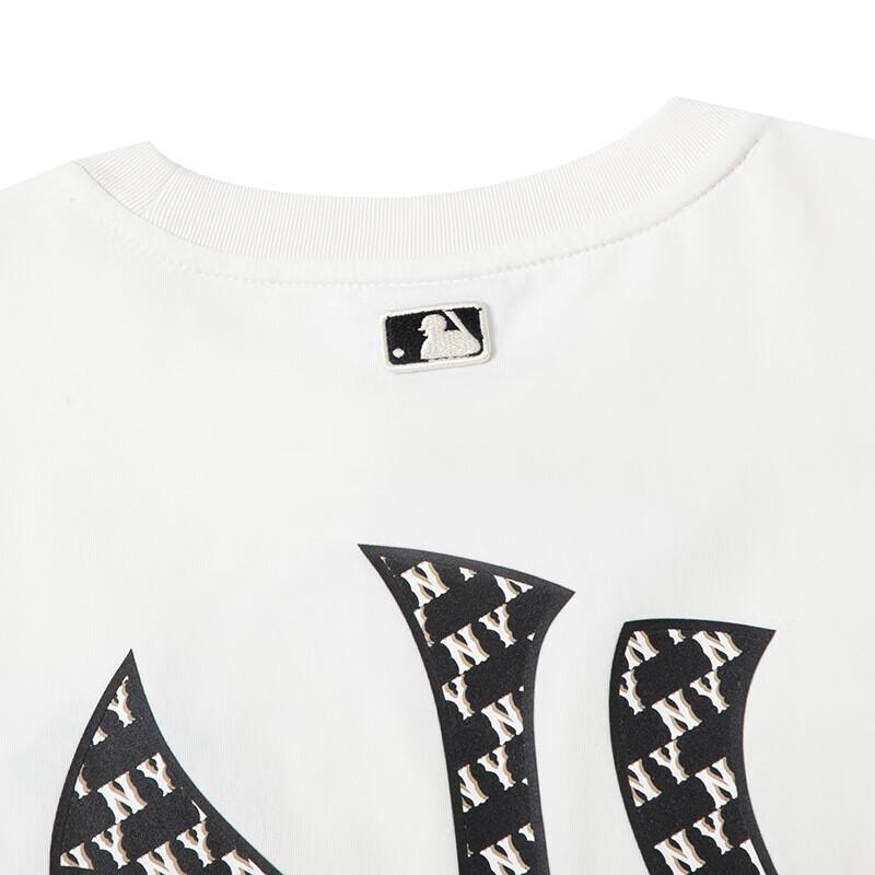 New MLB T-Shirt New York Yankees SS23 White Kids' 7ATSM0633-50CRS