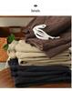 Retro Diamond-Patterned Women's Elastic Waist Harem Pants - Thick, Warm, Casual Cotton Trousers