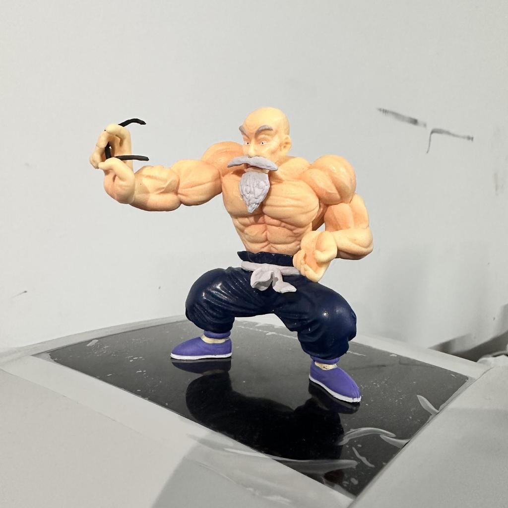 Dragon Ball Hand-made Muscle Turtle Fairy Car Desktop Decoration, 9.5cm