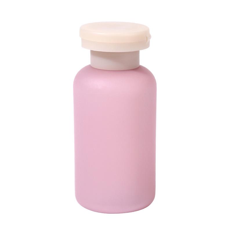 100ML Colored Flocked Travel Skincare Bottle - Portable Bottle for Lotions and Samples