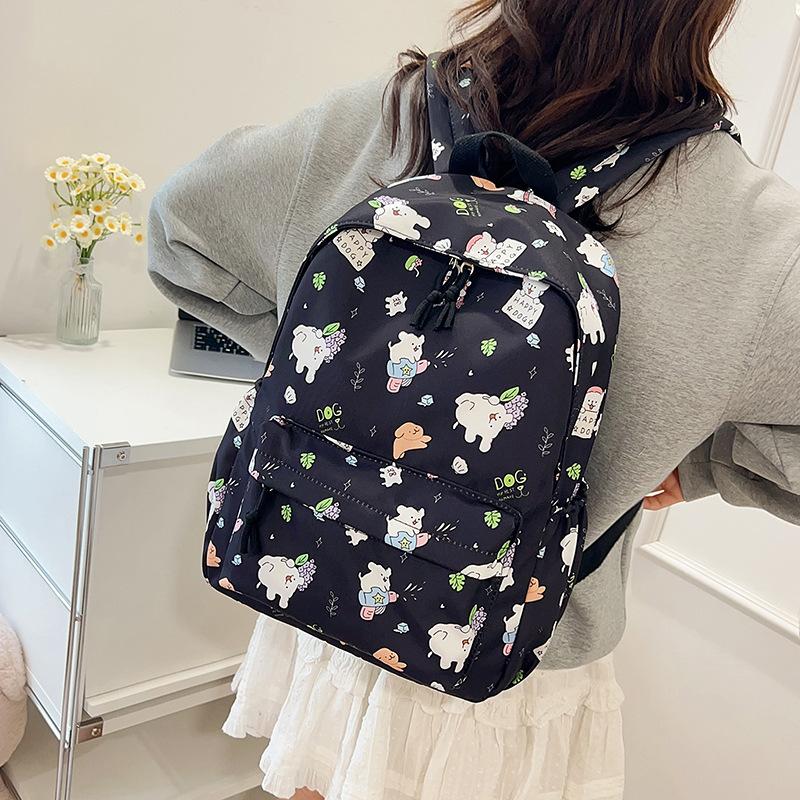 Cute Cartoon Backpack for High School, Junior High School and Primary School Students with High Appearance Standards