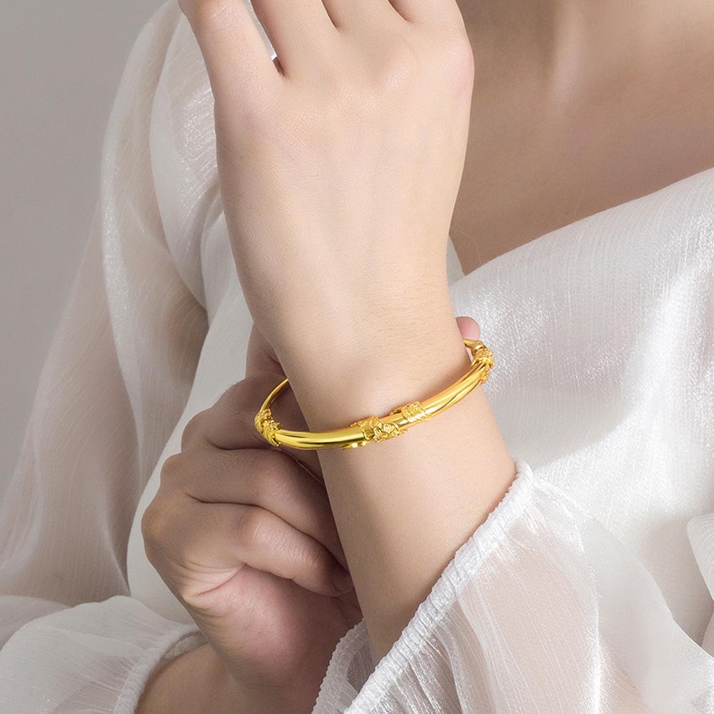 Classical Temperament Push-pull Acacia Vine Bracelet Vine Plant Shape Design Sense Advanced Sense Fashion Matching Women