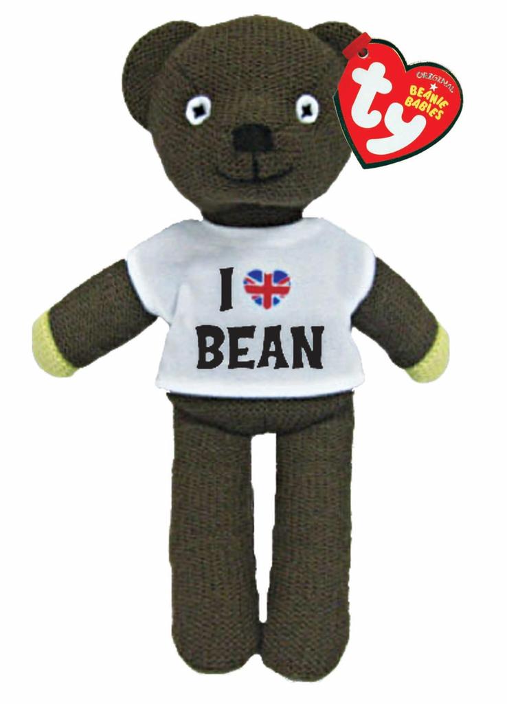 Ty Beanie Babies I Love Mr Bean T Shirt Teddy Uk Exclusive