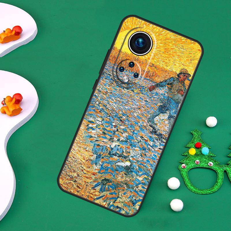 Ölgemälde Van Gogh Hülle Für Honor 200 Pro X9c X9b X9a X8a X8b X7a X6a X8 X9 50 70 90 Magic 5 6 7 Lite Abdeckung
