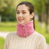 Polar Fleece Fleece Muffler Double-sided Warm Neck Warmer Fashion Winter Knitted Scarf  cycling