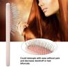 Lady Oval Hair Comb Brush Paddle Detangling Straightening Hairbrush Scalp Massage Care Tool