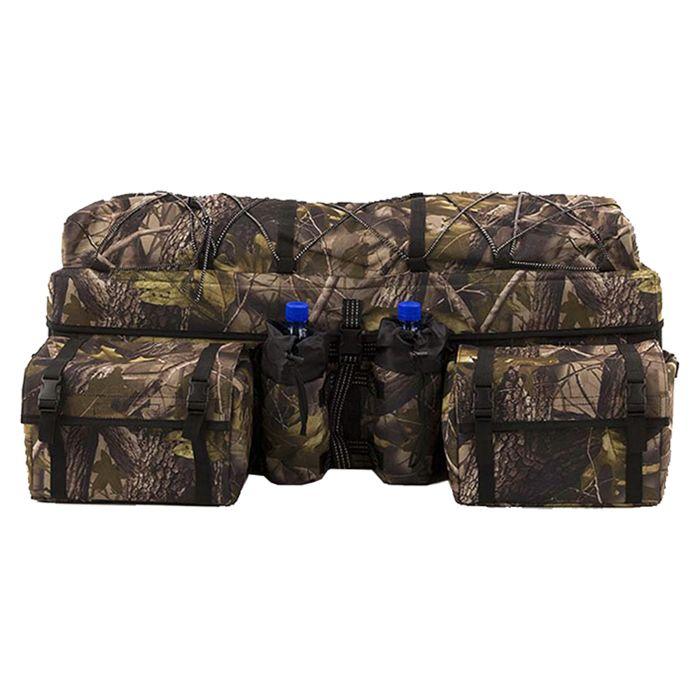 Sacoche arrière Bagtecs QB2 pour quad/ATV - Top case semi-rigide camouflage, 84×43×28 cm