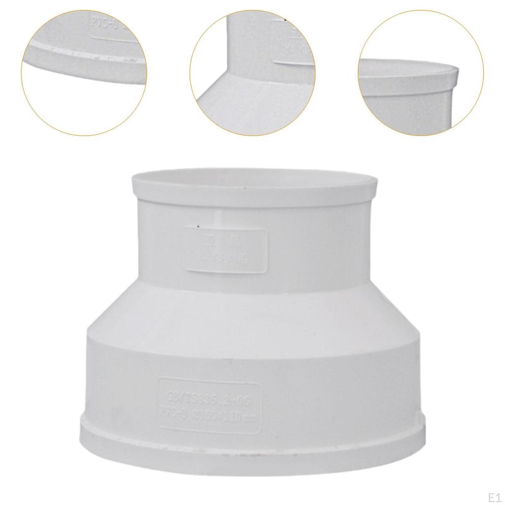 Air Duct Adapter Reducer Professional,Sturdy,Pipe Connector,Airflows Tube Increaser for