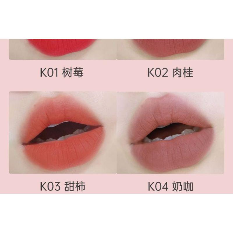 CAR MELA - Airy Naked Lip Mud - 8 Colors