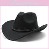 Western Cowboy Hat With Wide Brim For Men And Women Style Fall Winter